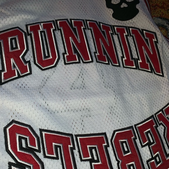 🆕🚹BWOOD “No Luve Running Rebels” Tank, LG-XL - Picture 7 of 8